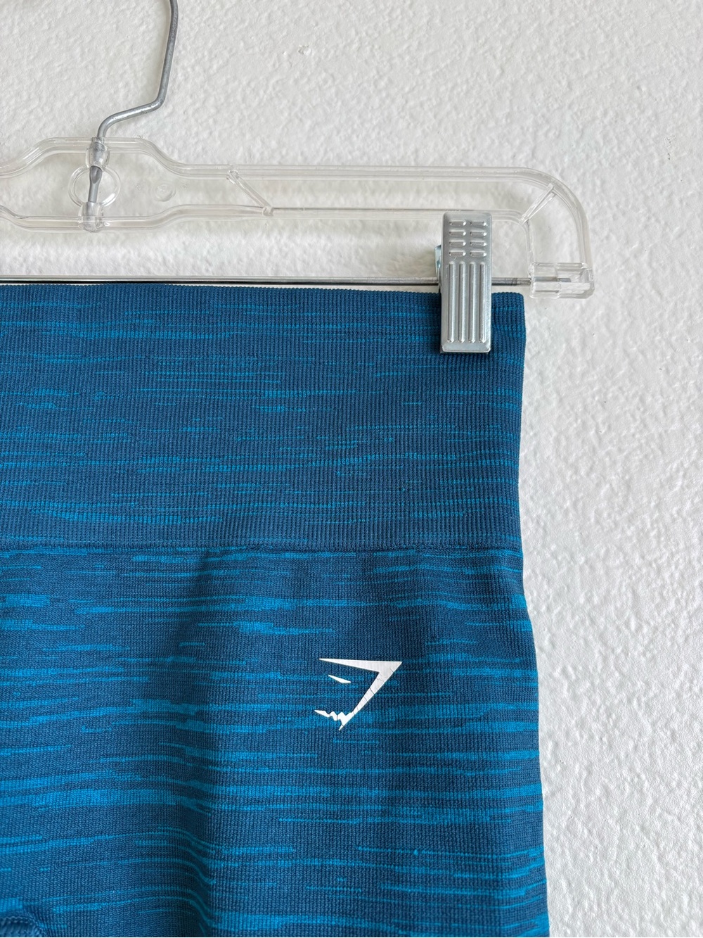 Gymshark Teal and Blue Seamless High-Waist Leggings - Picture 2 of 4